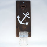 Anchor - Wall Mounted Bottle Opener with Cap Catcher