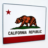 California Flag Decor - 8x10 CA State Flag Canvas - Ready To Hang California Decor