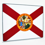 Florida Flag Decor - 8x10 FL State Flag Canvas - Ready To Hang Florida Decor