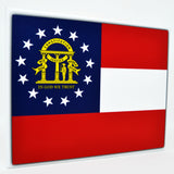 Georgia Flag Decor - 8x10 GA State Flag Canvas - Ready To Hang Georgia Decor