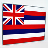 Hawaii Flag Decor - 8x10 HI State Flag Canvas - Ready To Hang Hawaii Decor