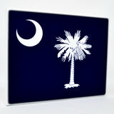 South Carolina Flag Decor - 8x10 SC State Flag Canvas - Ready To Hang South Carolina Decor